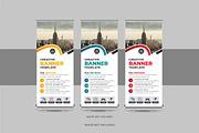Roll-Up Banner, X Banner Design Set, a Stationery Template by Pavel_design (Thumbnail 10 of 11)