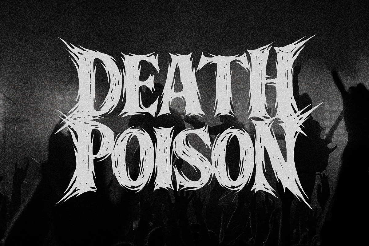 Blade Desire a Blackmetal Font, a Blackletter Font by Blankids Studio (Photo 2 of 10)