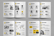 Annual Report Layout With Yellow, a Brochure Template by ContestDesign (Thumbnail 3 of 3)