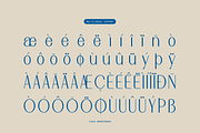 Brigebe | Stylish Modern Sans Serif, a Sans Serif Font by Denustudios (Thumbnail 12 of 12)
