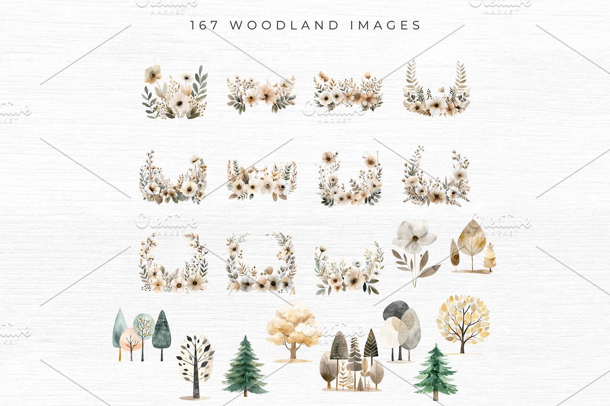 Woodland Animal Clipart, an Animal Illustration by EllyandLima (Photo 10 of 10)