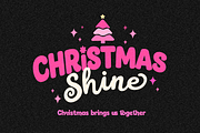 Christmas Shine, a Handwritten Font by BBtypeStudios (Thumbnail 6 of 24)