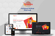 Norium Portfolio WordPress Theme, a WordPress Template by Ordain IT (Thumbnail 2 of 3)