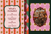 Merry Season - Frames & Backgrounds, an Object Graphic by ArtFM (Thumbnail 2 of 12)