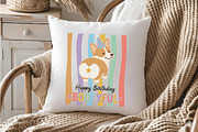 Birthday Pun Dog Hand-Drawn PNG, a Seasonal Illustration by OK Design (Thumbnail 5 of 5)