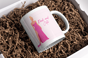 Women in Barbie Pink Clipart set, a Person Illustration by Made bynath (Thumbnail 2 of 3)