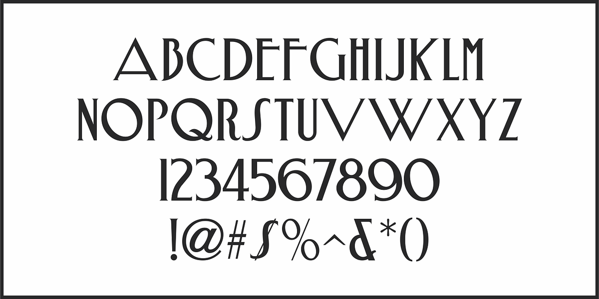 Nouveau Spurred JNL, a Serif Font by Jeff Levine Fonts (Photo 3 of 5)