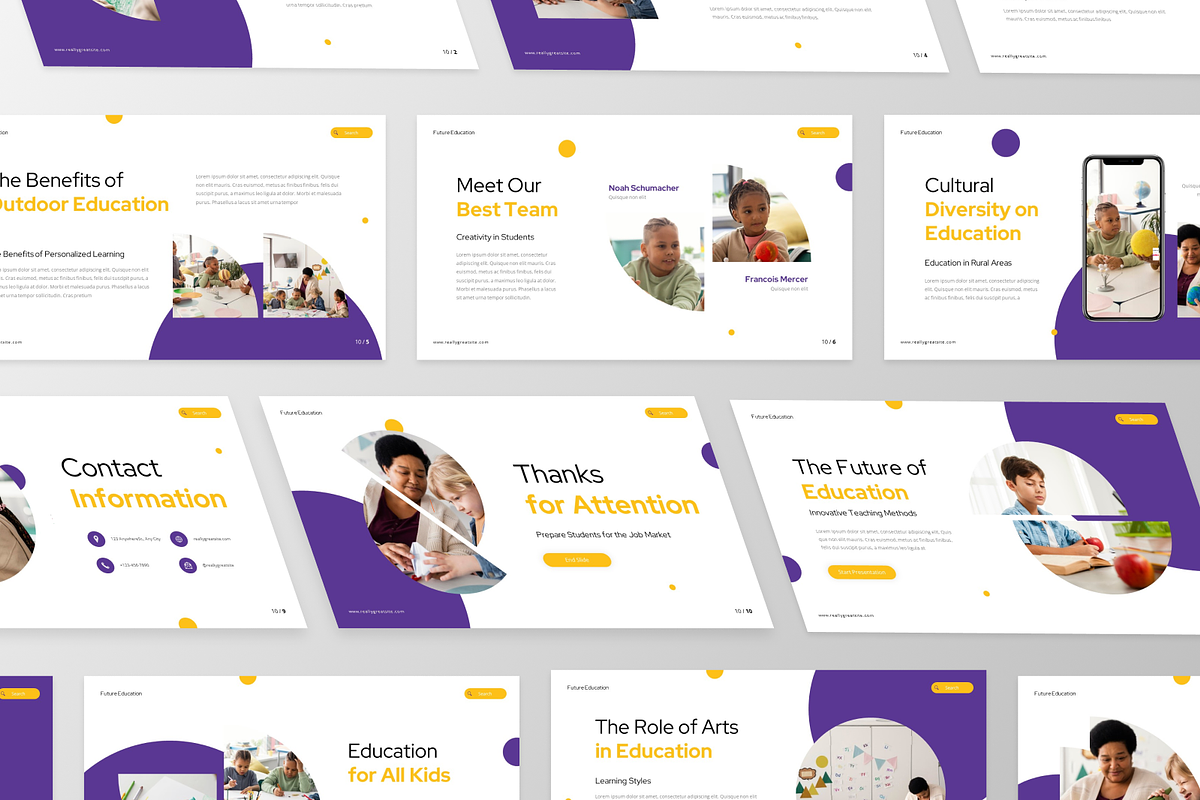 Future Education Keynote Template, a Presentation Template by GraphauseProject (Photo 2 of 6)