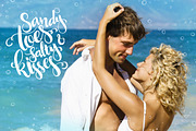 Summer sea lettering and doodle set, a Graphic by catary art (Thumbnail 4 of 8)