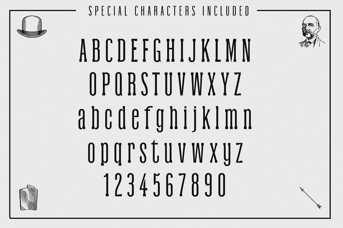 Black Velvet Typeface preview 6