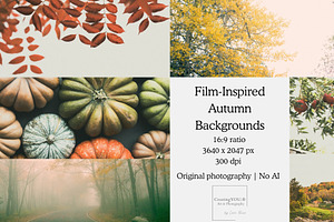 Film Inspired Autumn Backgrounds