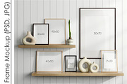 Frame Mockup PSD JPG, a Print Template by VNmockup (Thumbnail 2 of 5)
