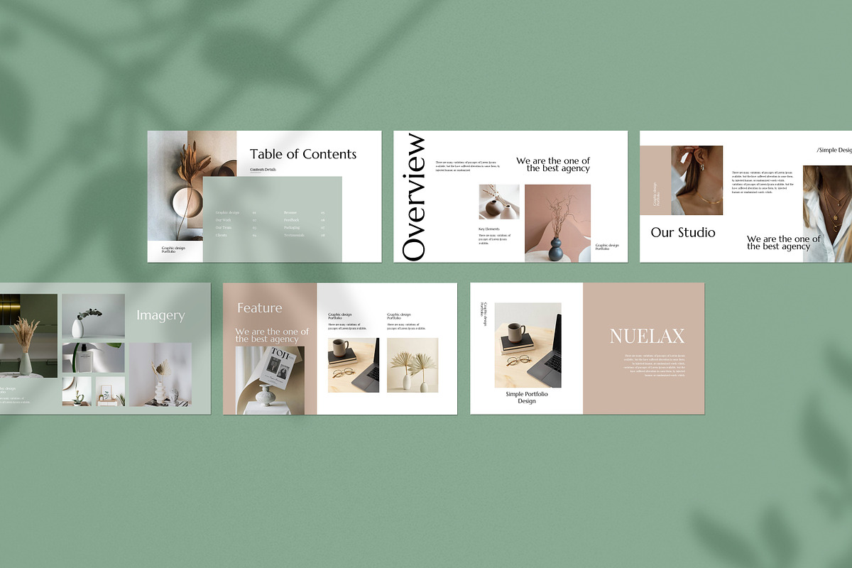 Portfolio Template preview 7
