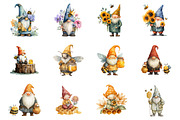Gnome Bee Clipart, an Illustration by Design Market (Thumbnail 2 of 3)