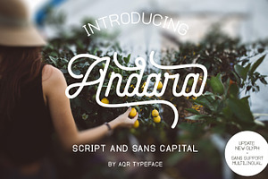 Andara Font 30% OFF