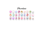 27 bubble gum photo overlays, an Object Graphic by The Graphic Parade (Thumbnail 2 of 10)