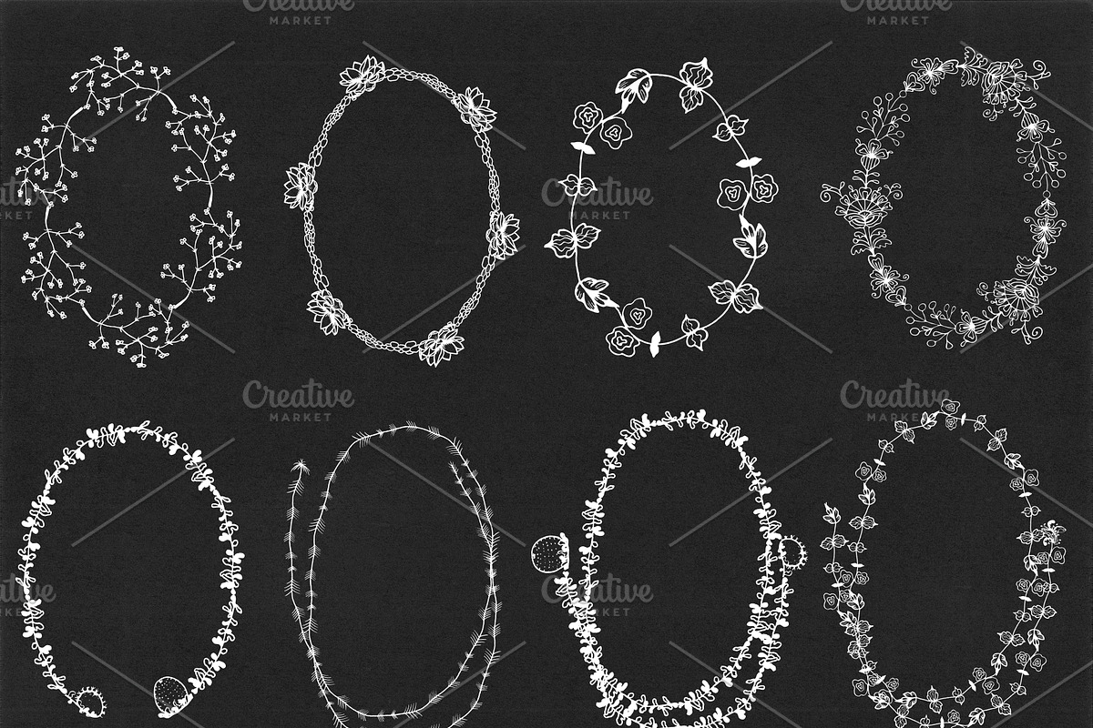 Set of vector patterned brushes-2, a Brush Add-On by Elena Terzi (Photo 5 of 11)
