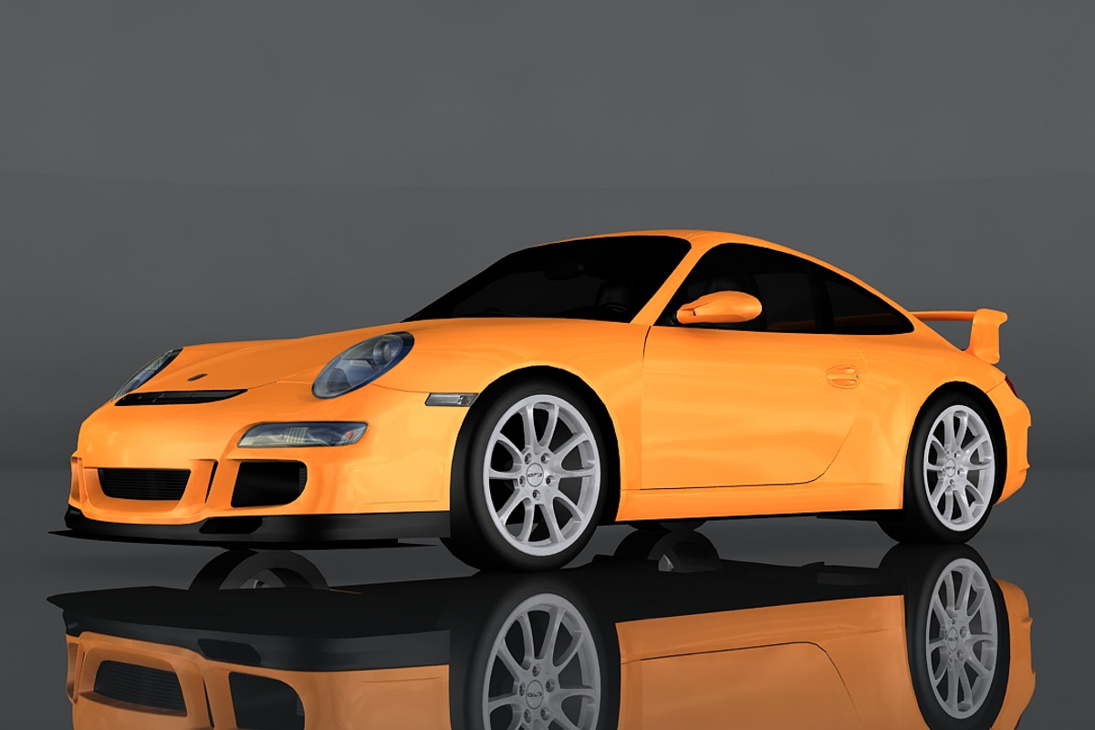 Porsche 911 GT3 997, a Cars & Vehicle 3D Model by valtriiu (Photo 1 of 12)