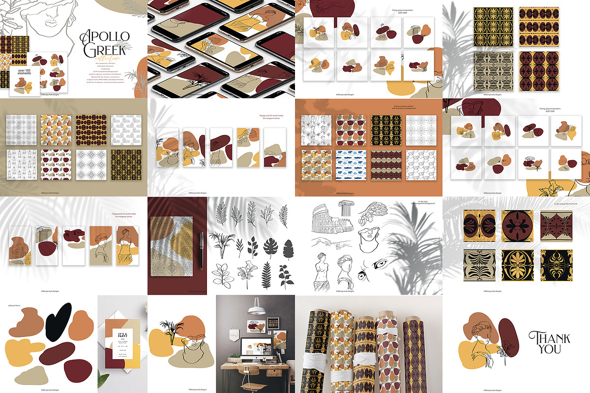 WHOLE SHOP 13969 BUNDLE, an Object Illustration by BilberryCreates (Photo 14 of 70)