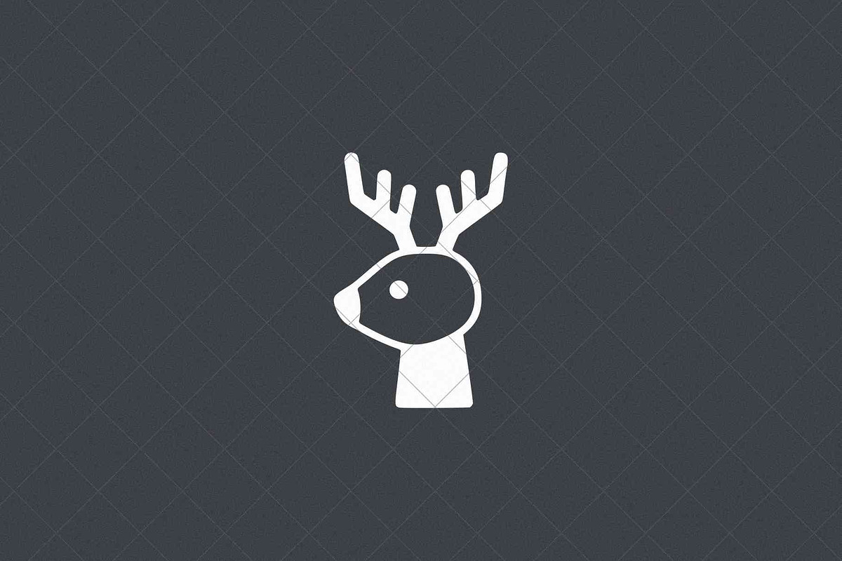 Minimalist Deer Animal Icon, an Animal Illustration by Vectorium Studio (Photo 4 of 4)