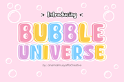 Bubble Universe - Display Font, a Font by KiddoGlyphs Studio (Thumbnail 1 of 5)