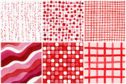 Valentine Pattern Hand Drawn Heart P, a Texture Illustration by DreamPrint404 (Thumbnail 3 of 3)