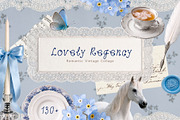 Romantic Regency Vintage Collage Kit, an Object Graphic by Eva Gentle (Thumbnail 1 of 12)