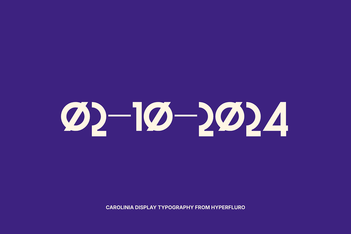 CAROLINIA MODERN BRANDING FONT 2026, a Sans Serif Font by HyperFluro (Photo 7 of 8)