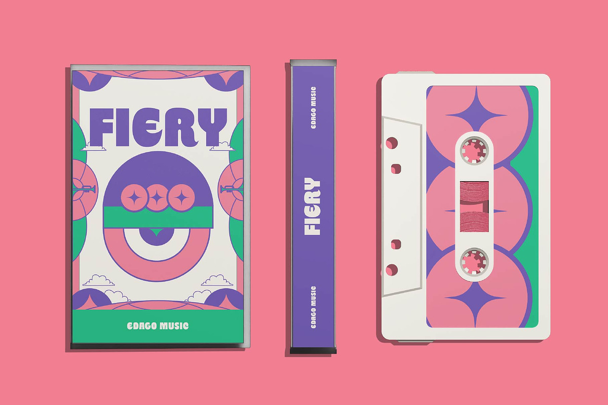 Edago - Fancy Retro Font, a Sans Serif Font by Tiptop Graphic (Photo 7 of 9)