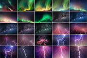 Night Sky Silhouette Actions, an Action Add-On by PhotoSpirit (Thumbnail 10 of 12)