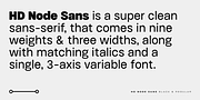HD Node Sans, a Sans Serif Font by HyperDeluxe (Thumbnail 2 of 17)