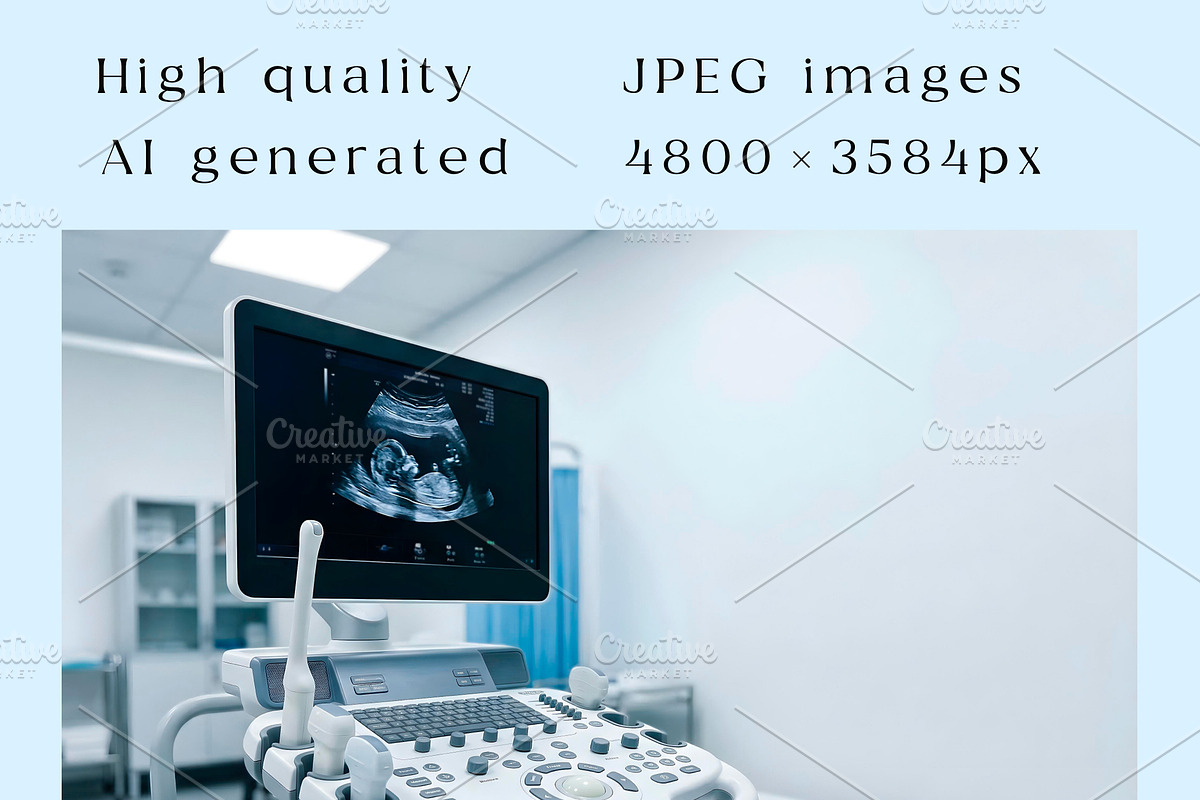 Ultrasound Medical Photo Bundle, a Health & Medical Photo by Nestud!o (Photo 5 of 5)