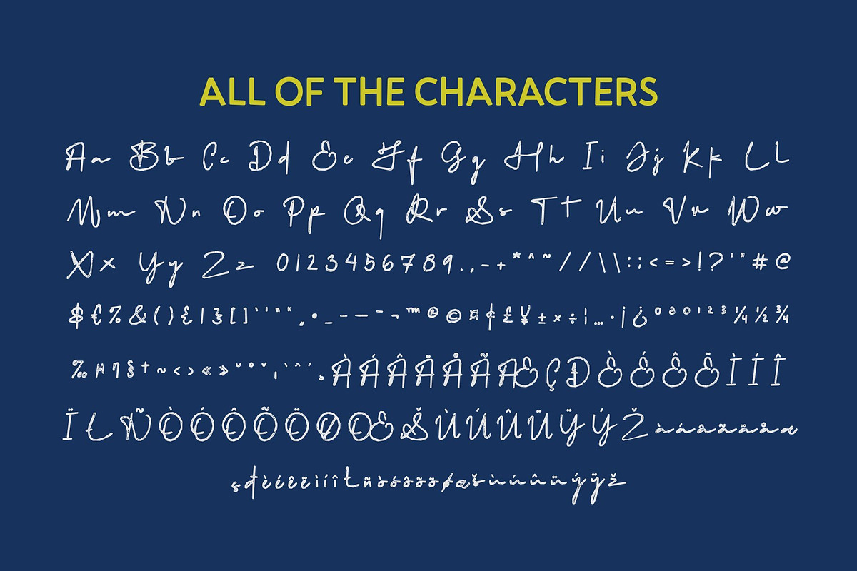 CS Sarah Stamp, a Script Font by Craft Supply Co. (Photo 8 of 8)