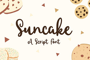 Suncake - Script Font