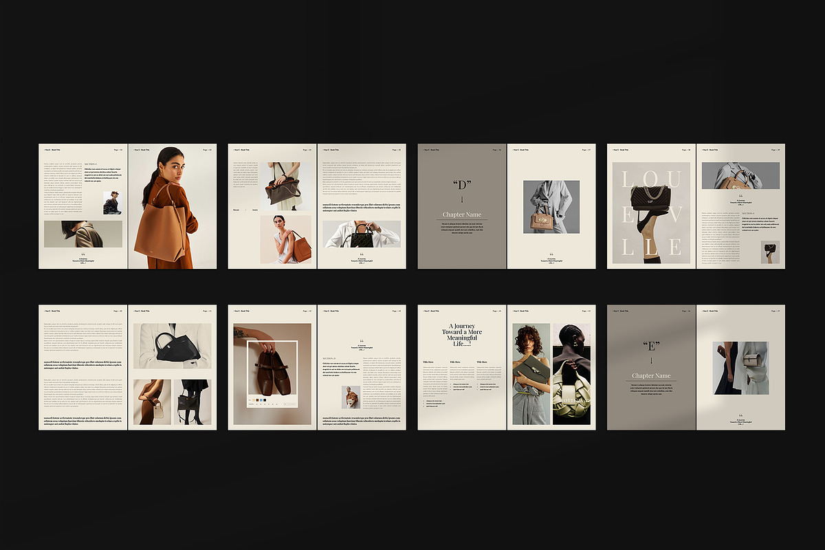 Digital E-Book Design Template, a Magazine Template by TemplateFolio-Shop (Photo 27 of 28)
