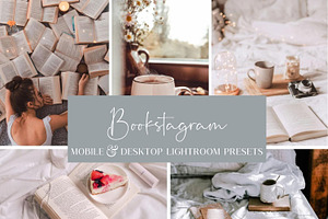 10 BOOKSTAGRAM LIGHTROOM PRESETS