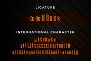 Fanfare - Serif font, a Serif Font by mahstudios (Thumbnail 6 of 8)