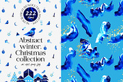 Abstract acrylic. Winter collection, an Object Graphic by Julie&Taily (Thumbnail 1 of 30)