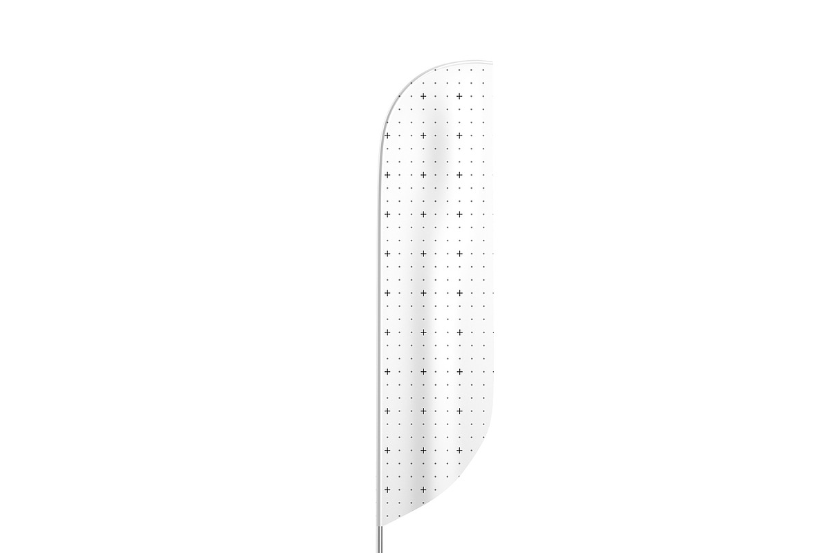Feather Flag Banner Mockup, a Product Mockup by graphypix (Photo 4 of 4)