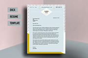 Sarah Rose Beautiful Resume Template, a Resume Template by Stand Out Shop (Thumbnail 2 of 3)