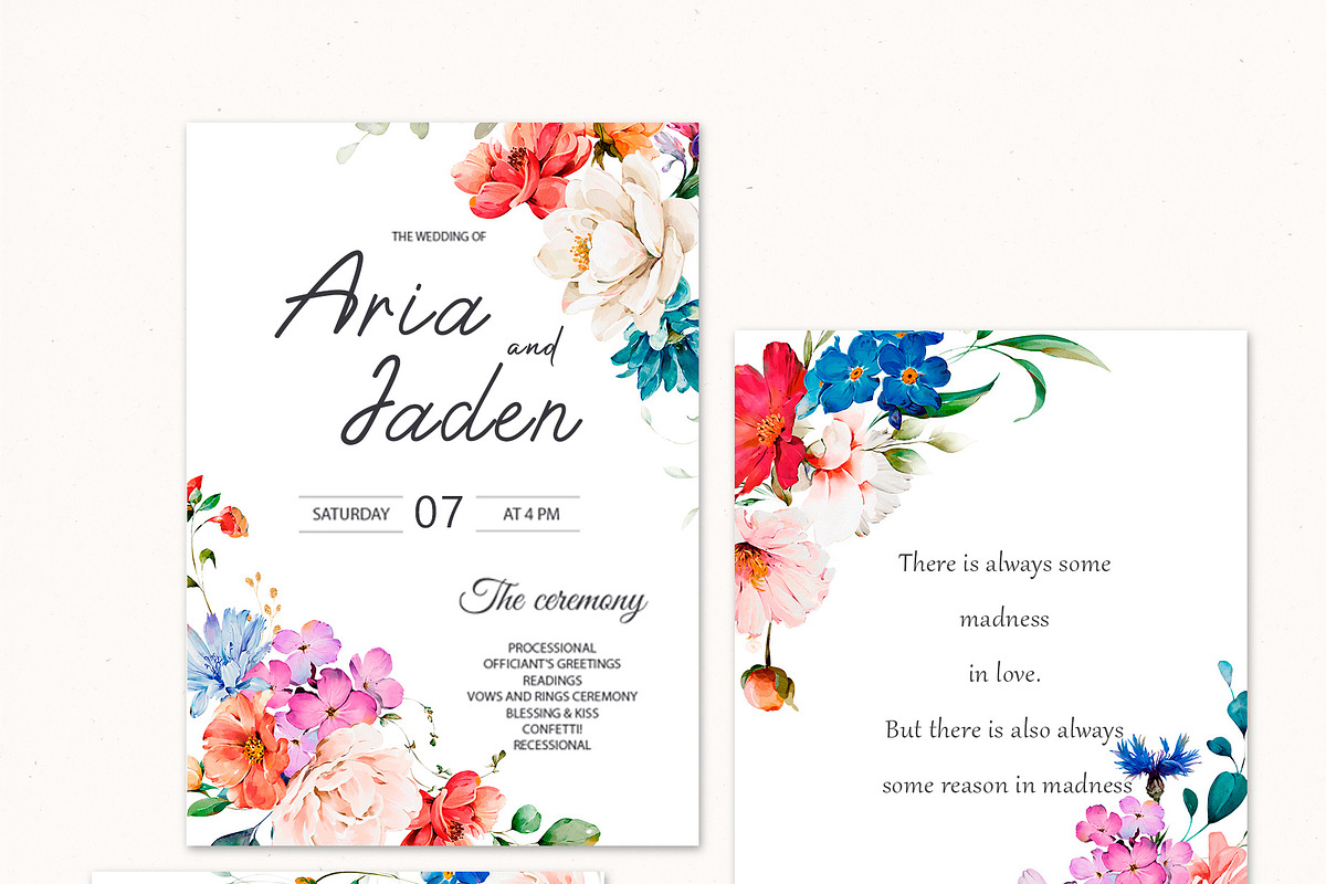 Watercolor Wildflowers & Leaves, a Decorative Illustration by Damian Roh (Photo 16 of 24)