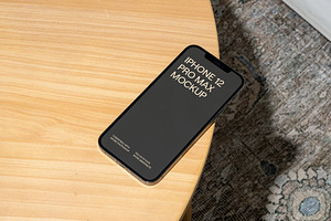 iPhone 12 Pro Modern Flash Mockup