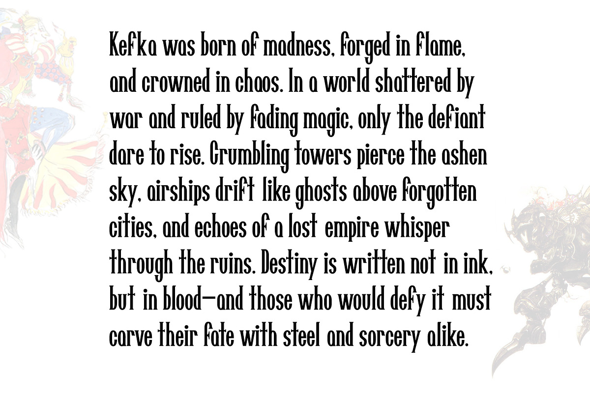 KEFKA, a Serif Font by Loudoun Design Co. (Photo 5 of 5)