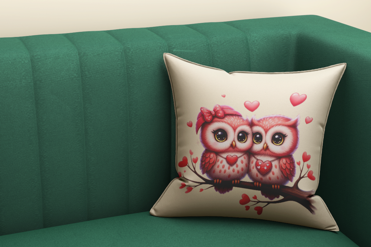 Cute Couple Owl PNG Clipart Bundle, an Animal Illustration by KennedyStudio (Photo 4 of 4)