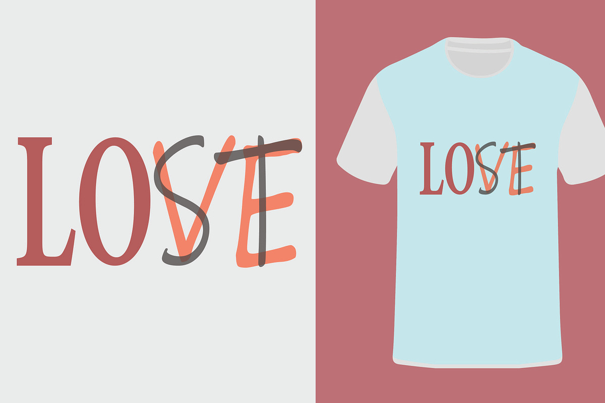 Broken Heart T Shirt Design, a Print Template by Active Designers (Photo 5 of 6)