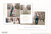 Christmas Card Template CC288, a Card Template by OtoStudio (Thumbnail 1 of 2)