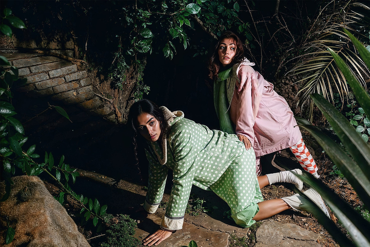 Forest Editorial Fashion Photos, a Person Illustration by StockVerse Creative (Photo 2 of 4)