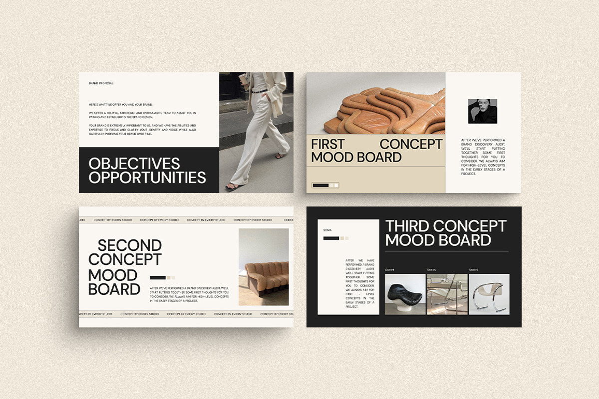 SOMA Brand Proposal CANVA PS, a Magazine Template by Eviory (Photo 7 of 11)