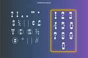 Ziga - Futuristic Display Typeface, a Slab Serif Font by Griyo Type (Thumbnail 3 of 10)