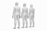 Male Low Poly Base Mesh Rest Pose, a Characters & Person 3D Model by VK Studio (Thumbnail 3 of 9)